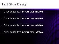 Abc Purple Bar PowerPoint Template text slide design